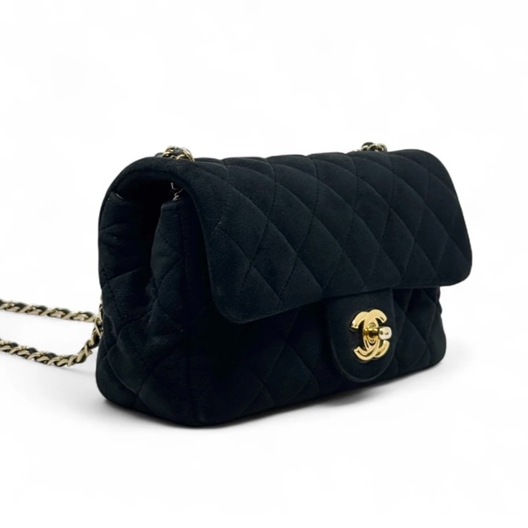 Chanel Velvet Mini Rectangular Flap - Picture 3 of 10